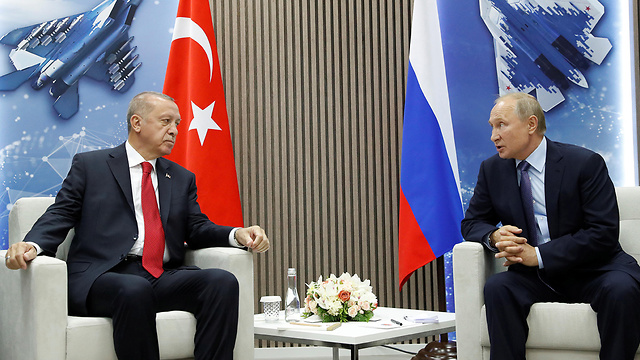 Turkish President Tayyip Erdogan (left) and Russian President Vladimir Putin (right) (Photo: Reuters)