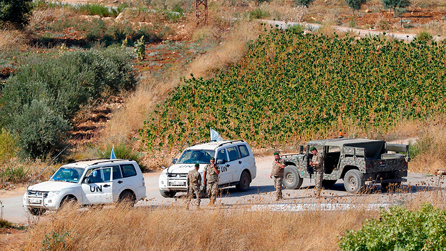 UNIFIL forces along the Israel-Lebanon border (Photo: AFP)