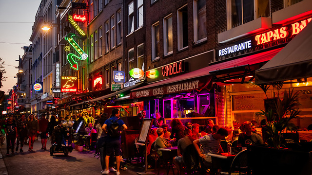 מסעדות בתי קפה אמסטרדם הולנד (צילום: shutterstock)