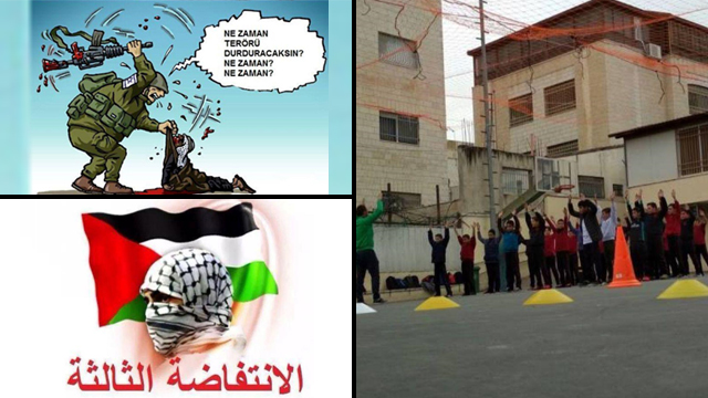 "Школа ХАМАСа" и антисемитские карикатуры ее турецких спонсоров