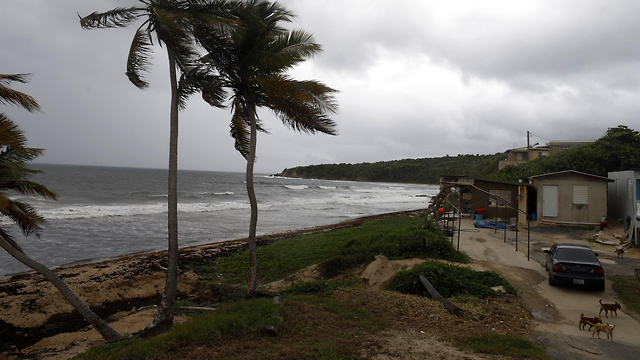 הוריקן דוריאן פורטו ריקו (צילום: EPA)