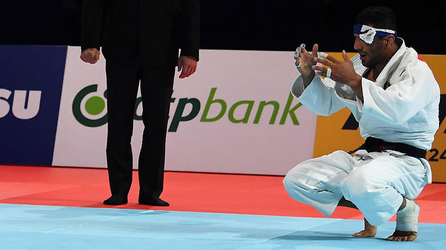 סעיד מולאי מאוכזב (צילום: AFP)