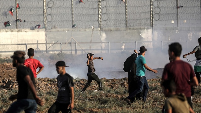  Столкновения на границе с Газой. Фото: EPA
