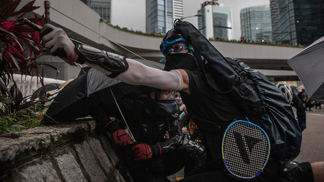 הונג קונג הפגנות מהומות (צילום: gettyimages)