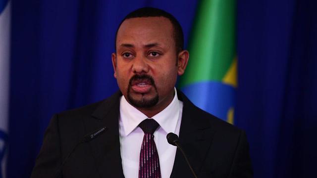 ראש הממשלה בנימין נתניהו קיבל את פניו של ראש ממשלת אתיופיה אביי אחמד (צילום: אסתי דזיובוב, TPS)