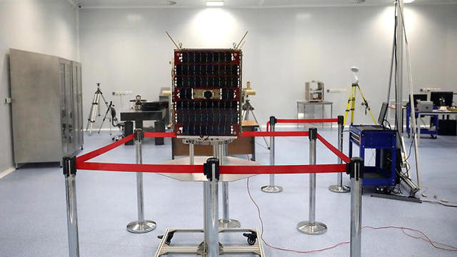 Nahid-1 domestically-built satellite at the space research centre in Tehran