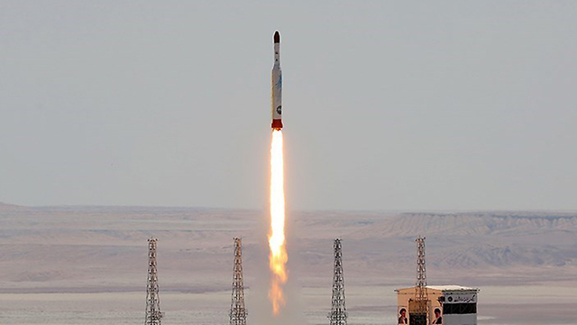 Запуск ракеты "Симург" в 2017 году