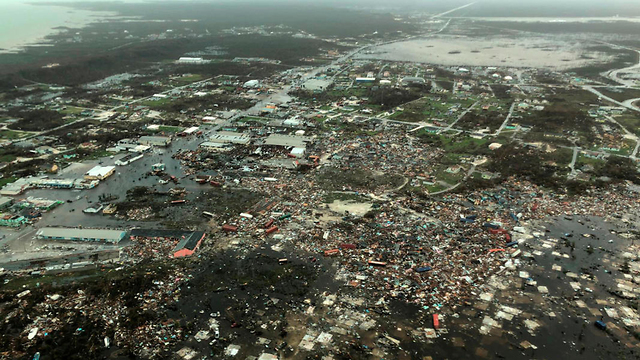 סופה הוריקן דוריאן  הרס איי בהאמה (צילום: רויטרס)