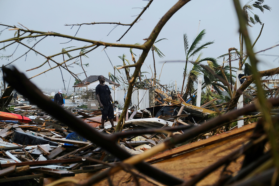 סופה  הוריקן  דוריאן  איי הבהאמה  בהאמה (צילום: רויטרס)