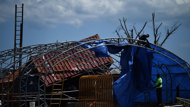 סופה הוריקן דוריאן איי בהאמה  (צילום: AFP)