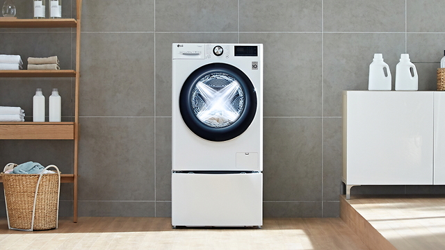 מכונת הכביסה החכמה של LG (צילום: LG)