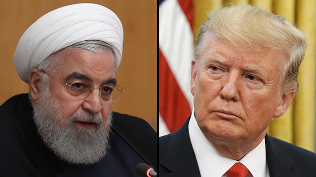 Iranian President Hassan Rouhani (left) and President Donald Trump (Photo: EPA , Getty Images) (Photos: EPA and Getty Images)