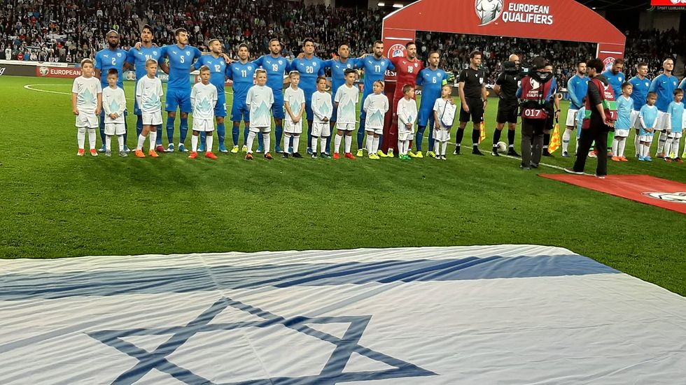 נבחרת ישראל (צילום: ראובן שוורץ)