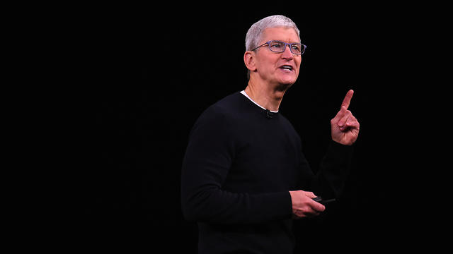 Глава корпорапции Apple Тим Кук. Фото: AFP