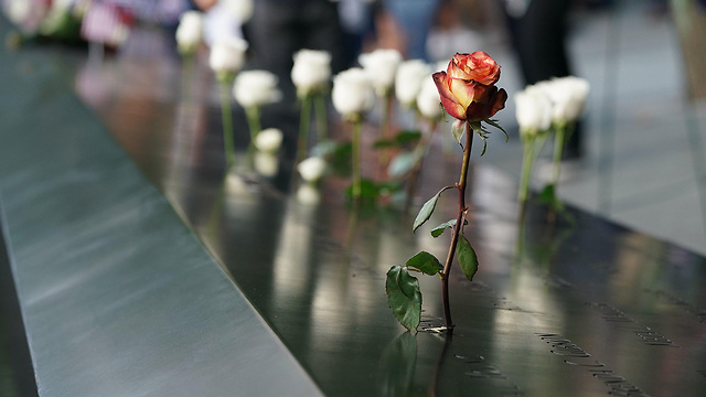 טקס זיכרון להרוגי פיגועי 11 בספטמבר בניו יורק (צילום: AFP)