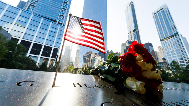 טקס זיכרון להרוגי פיגועי 11 בספטמבר בניו יורק (צילום: EPA)