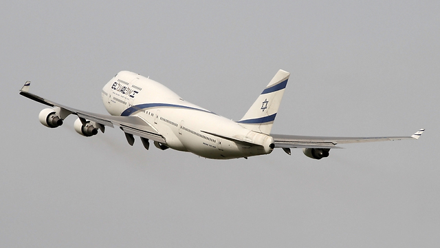 Boeing 747-400 компании "Эль-Аль". Фото: Йохай Моси