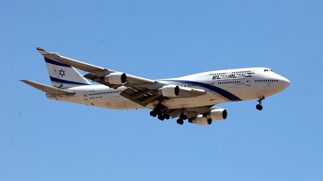 Boeing 747-400 компании "Эль-Аль". Фото: Сиван Фарадж