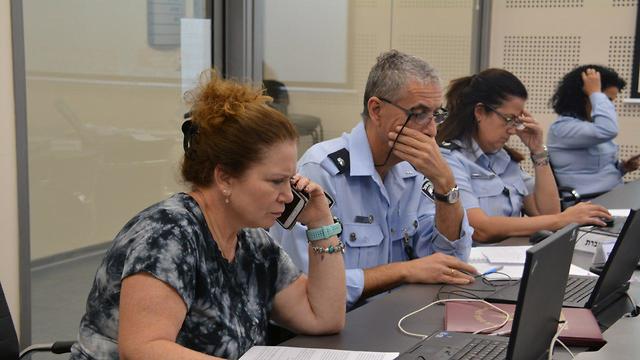 Police monitoring voter fraud in Tuesday's elections (Photo: Israel Police)