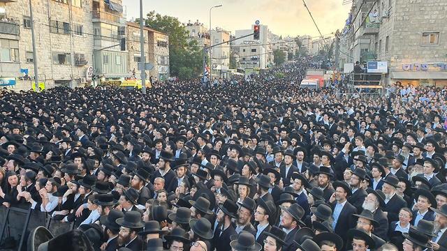 Демонстрация ортодоксов в Иерусалиме. Фото: Моше Мизрахи