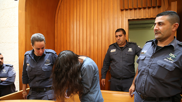 Кармель Мауда в суде. Фото: Амит Шааби