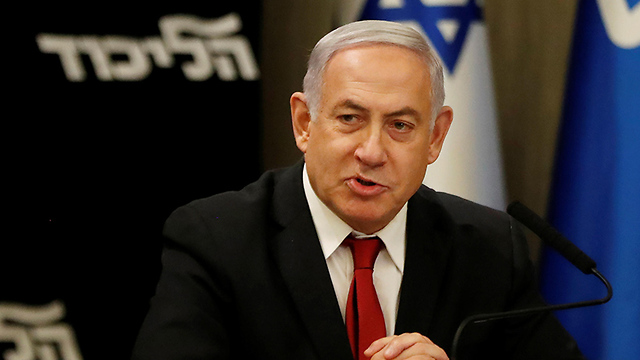 Benajmin Netanyahu speaking to reporters the day after the elections (Photo: Reuters)