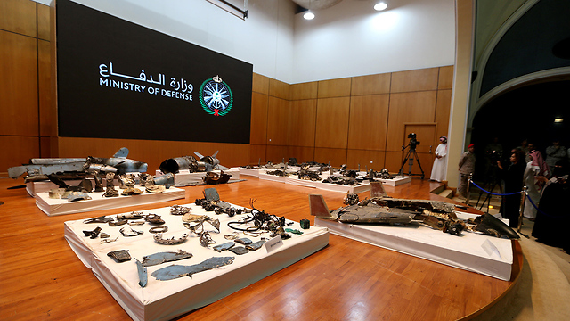 Drone remains from the attack on Saudi oil facilities (Photo: Reuters)