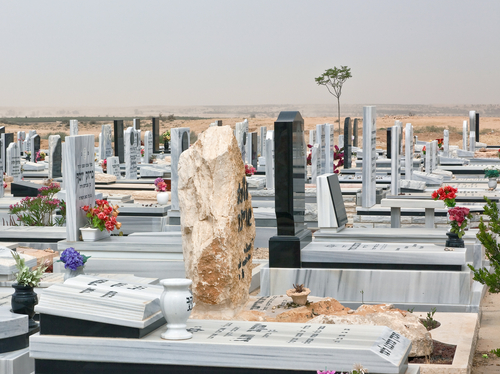 Кладбище в Израиле. Фото: shutterstock
