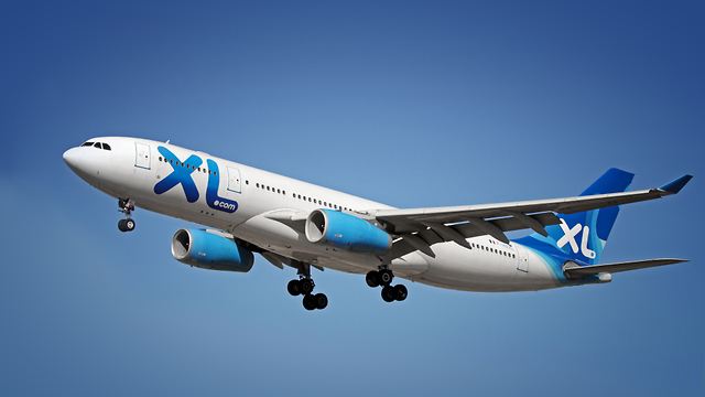 מטוס של חברת XL אירווייז (צילום: shutterstock)