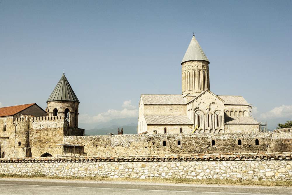כנסיה עתיקה באלוורדי. היסטוריה של 3,000 שנה (צילום: לשכת התיירות הגיאורגית)