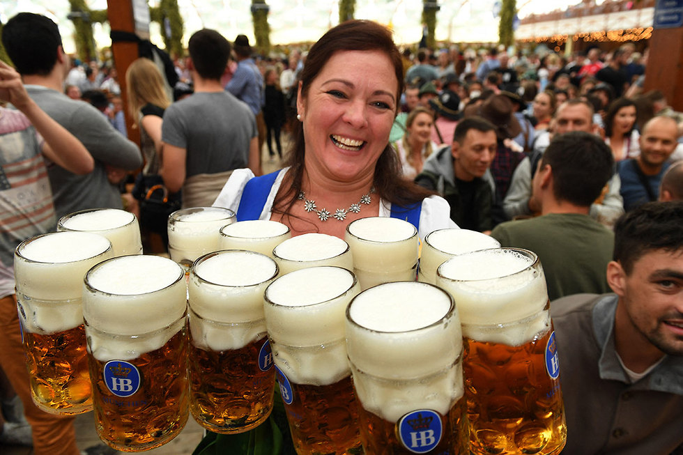 פסטיבל בירה אוקטוברפסט מינכן גרמניה (צילום: MCT)