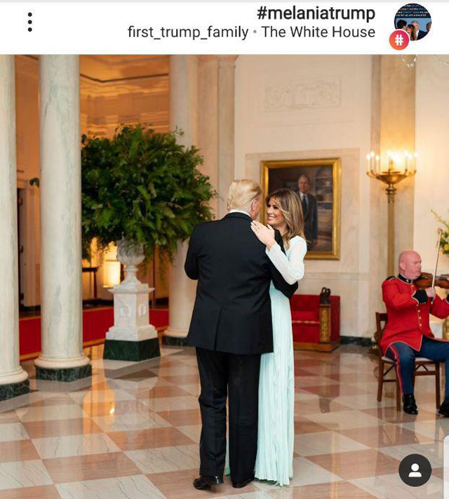 Дональд и Мелания Трамп. Фото: инстаграм