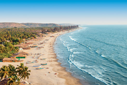 כ-100 קילומטרים של חופים יפהפיים. גואה  (צילום: Shutterstock)