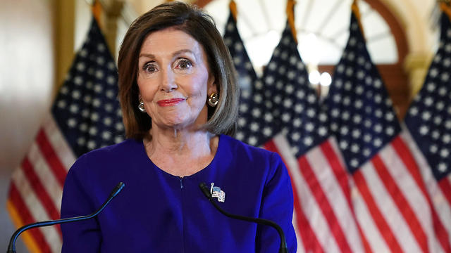 House Speaker Nancy Pelosi (D-CA) announces a formal impeachment inquiry into President Donald Trump at the Capitol Building in Washington, DC, Sept. 24, 2019 