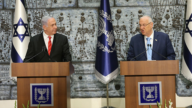 Премьер-министр Нетаниягу и президент Ривлин. Фото: Амит Шааби