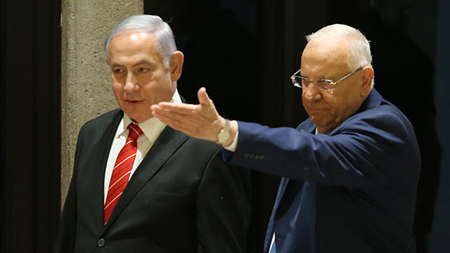 Премьер-министр Нетаниягу и президент Ривлин. Фото: Амит Шааби (Photo: Amit Shaabi)