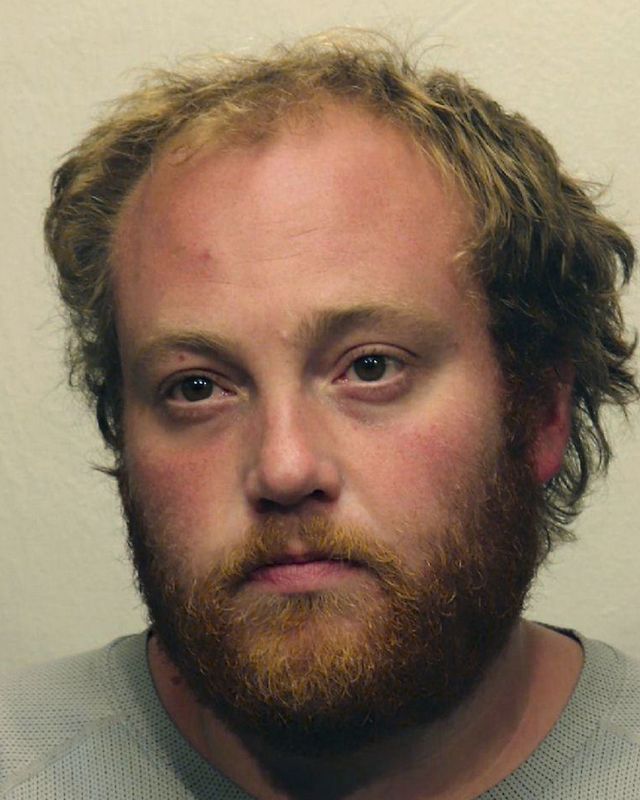 This undated booking photo from the St. Louis (Minnesota) County Sheriff’s Office shows Matthew James Amiot, who was arrested Sept. 13, 2019, over the fire at the Adas Israel Congregation in Duluth