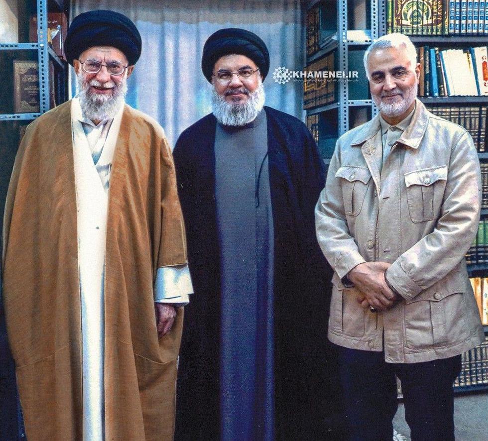 Али Хаменеи, Насралла и Сулеймани
