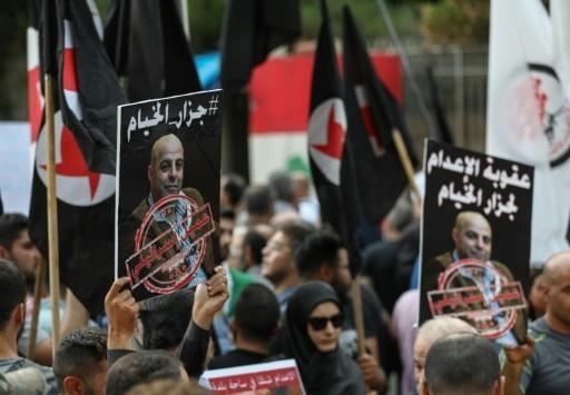 Lebanese citizens protest against the return of Amer al-Fakhoury (Photo: AFP)