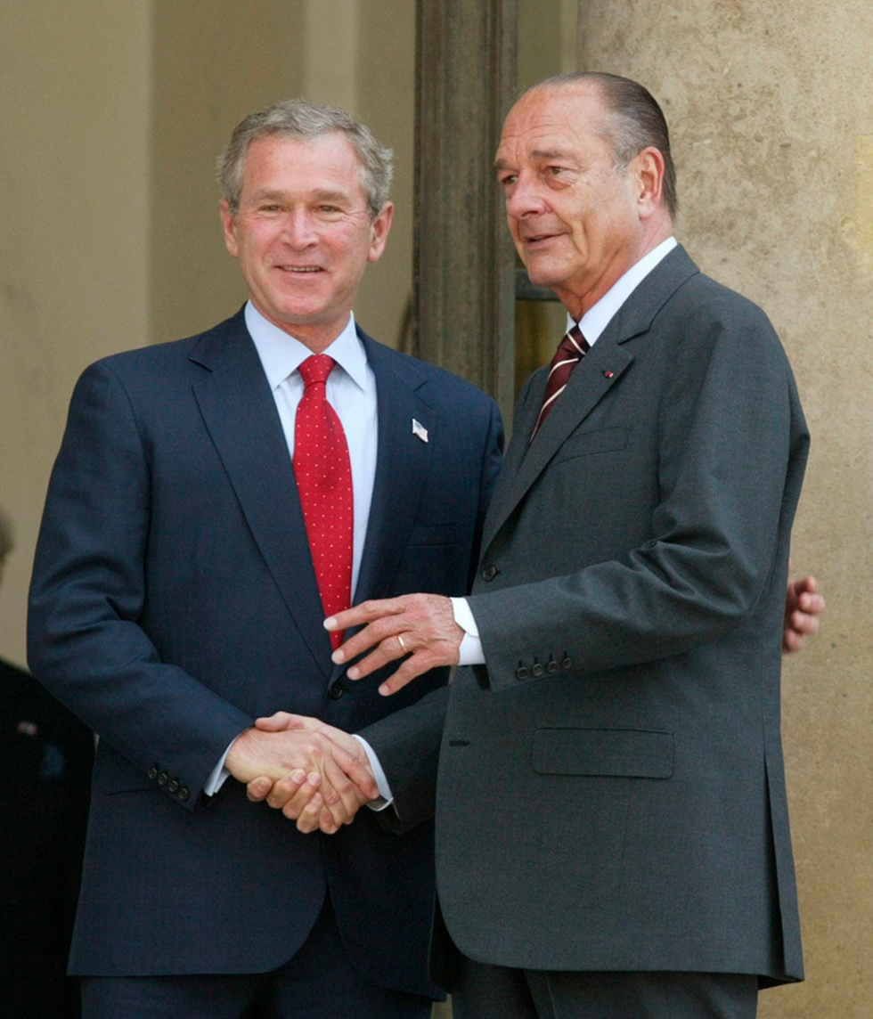 ז'אק שיראק נשיא צרפת לשעבר הלך לעולמו (צילום: AP)