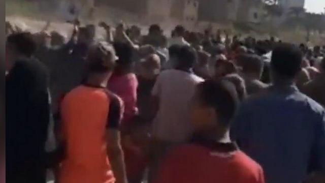 תיעוד ברשתות החברתיות מההפגנות בקהיר ()