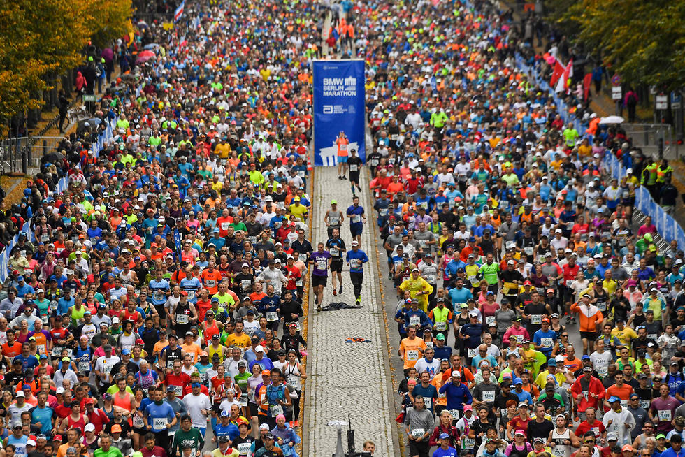 מרתון ברלין 2019 (צילום: AFP)