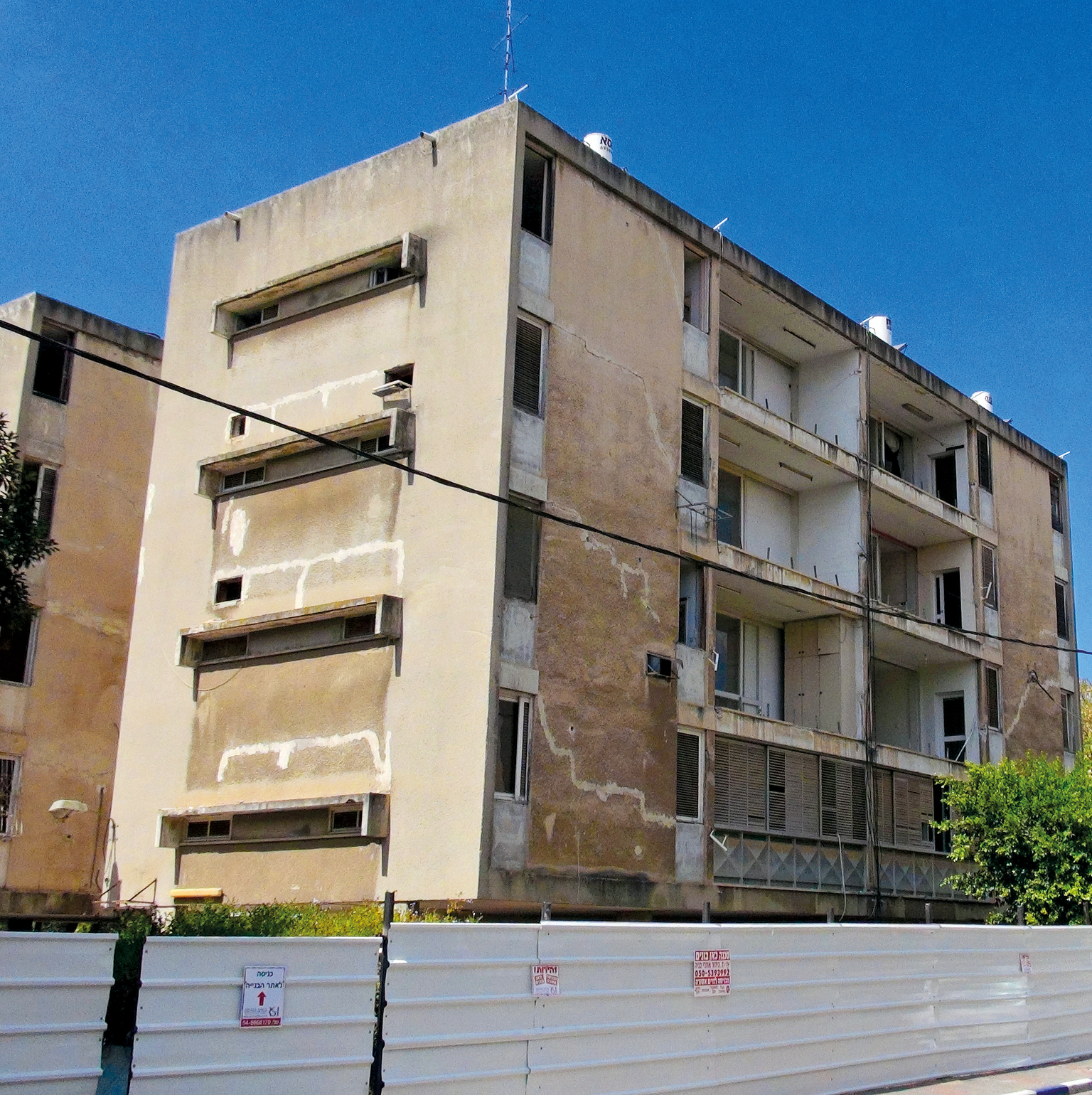 פרויקט התחדשות עירונית TLV תל אביב - לפני השיפוץ ()