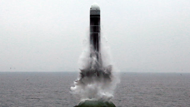 שיגור טיל של צפון קוריאה  (צילום: רויטרס)
