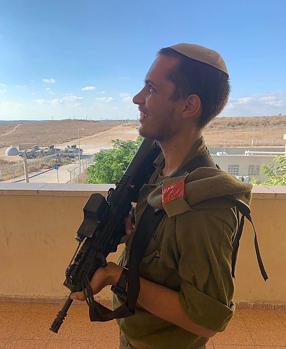 Рядовой Натан Готлиб: "Я религиозный еврей и защитник родины". Фото: пресс-служба ЦАХАЛа