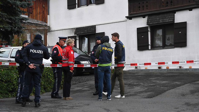 אוסטריה רצח 5 אנשים ב עיירת סקי קיצבוהל (צילום: AFP)