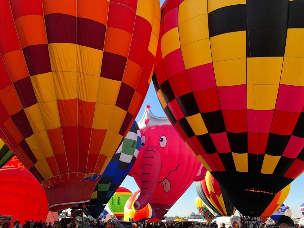 Фестиваль воздушных шаров в Альбукерке. Фото: AP