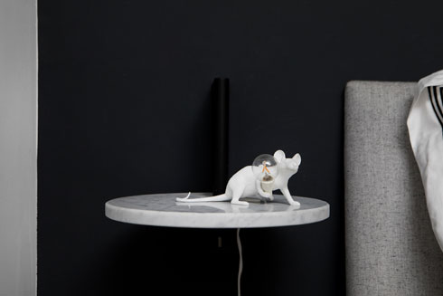מנורת עכבר של selleti (צילום: שירן כרמל)