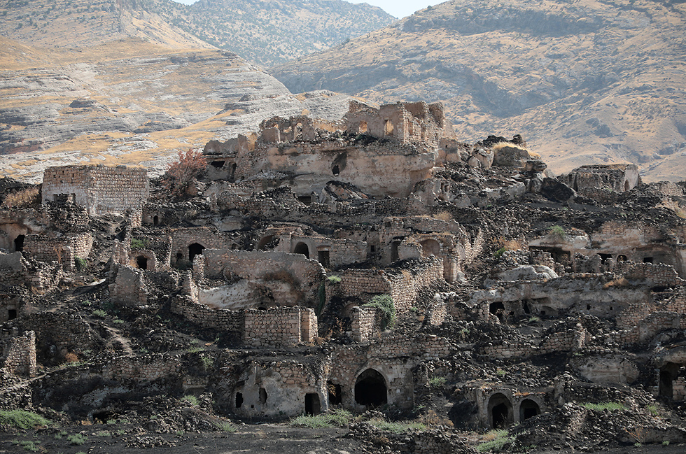 טורקיה כפר עתיד ליד המצודה של חסנכייף ש תוטבע (צילום: רויטרס)