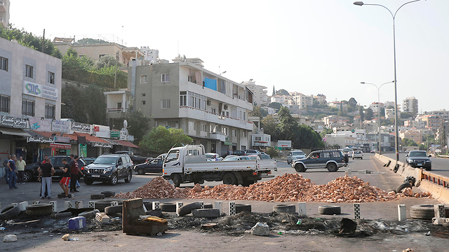 Беспорядки в Ливане. Фото: AFP